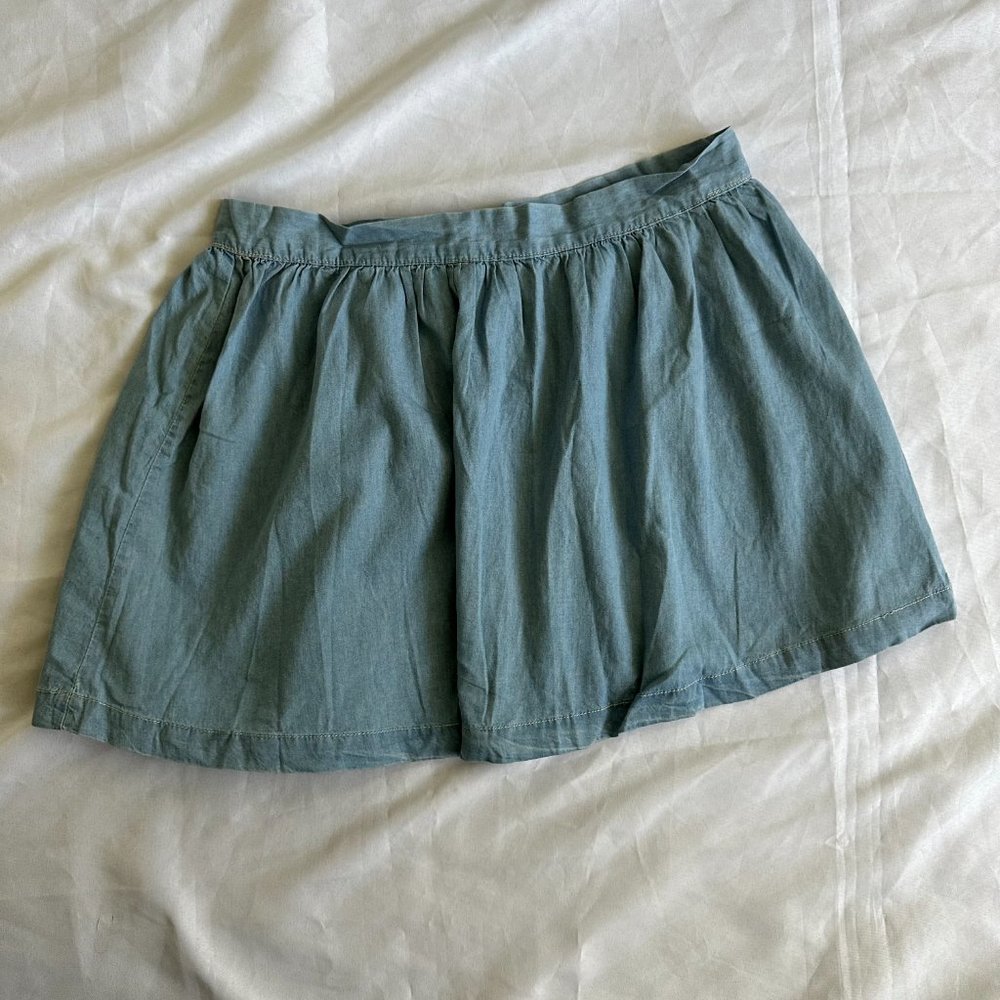 Women's Mini Skirt - Blue